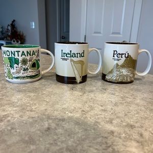 Starbucks Collector Mugs - Authentic